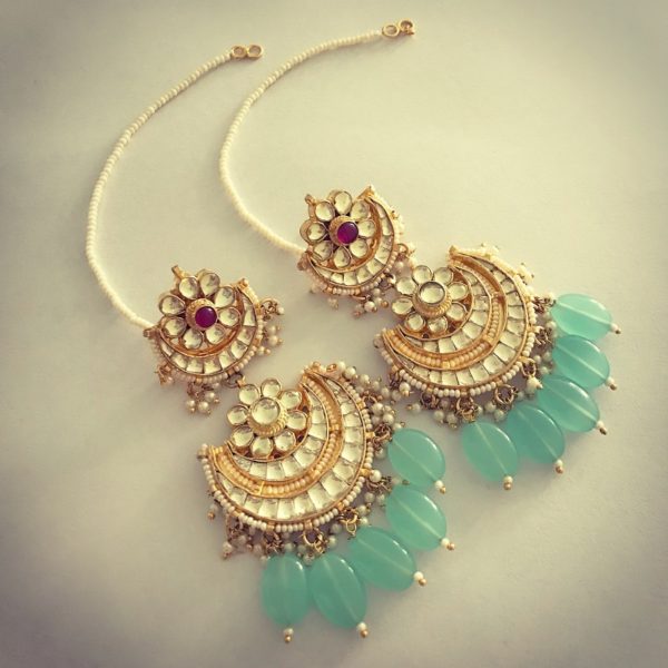 Bazaar Yashinee Kundan Earring – Art Karat Global